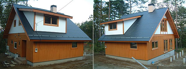 スーパーログハウス写真