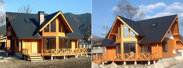 スーパーログハウス写真