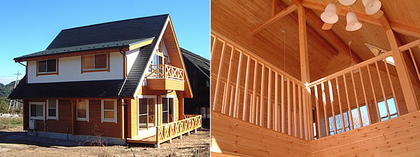 スーパーログハウス写真