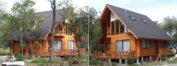 スーパーログハウス写真