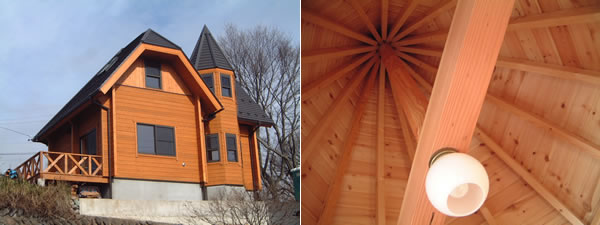 スーパーログハウス写真