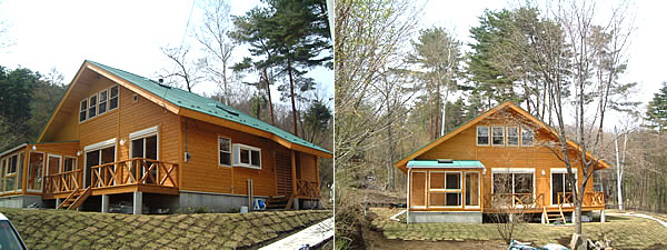 スーパーログハウス写真