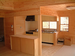 スーパーログハウス写真