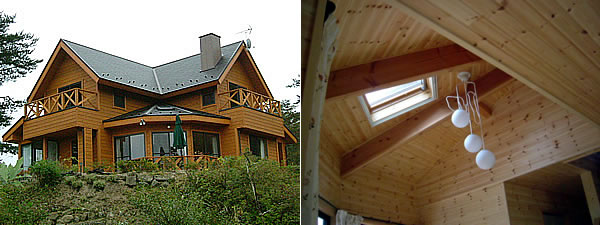 スーパーログハウス写真