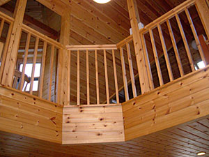 吹抜手摺のショット