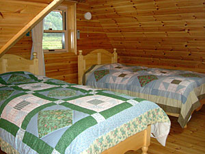 ロフトが寝室になっています